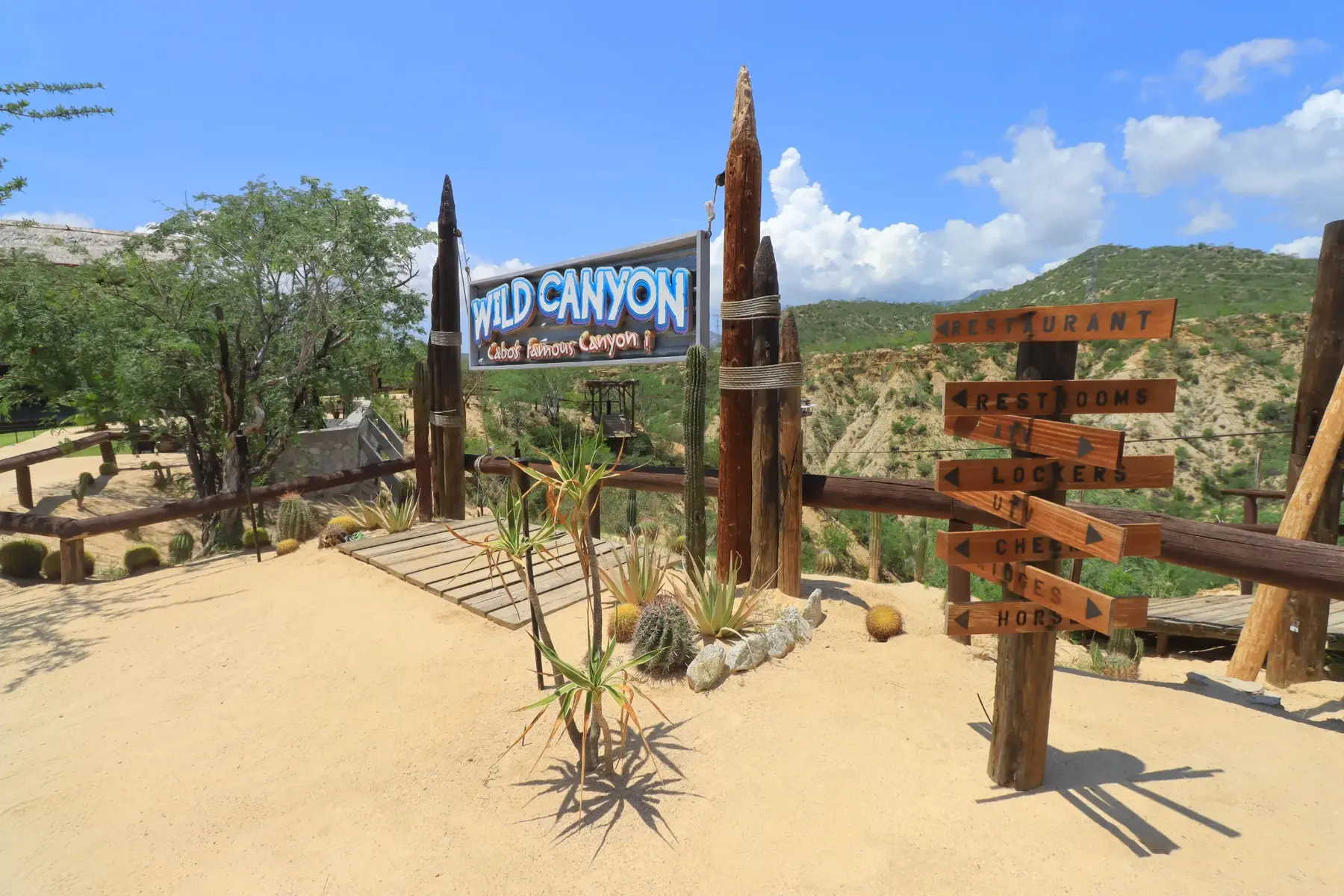 Actividad deportiva al aire libre en Wild Canyon